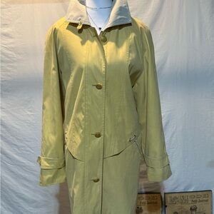 Marcona trench coat midi. Size 40. Yellow P-P19 L 34